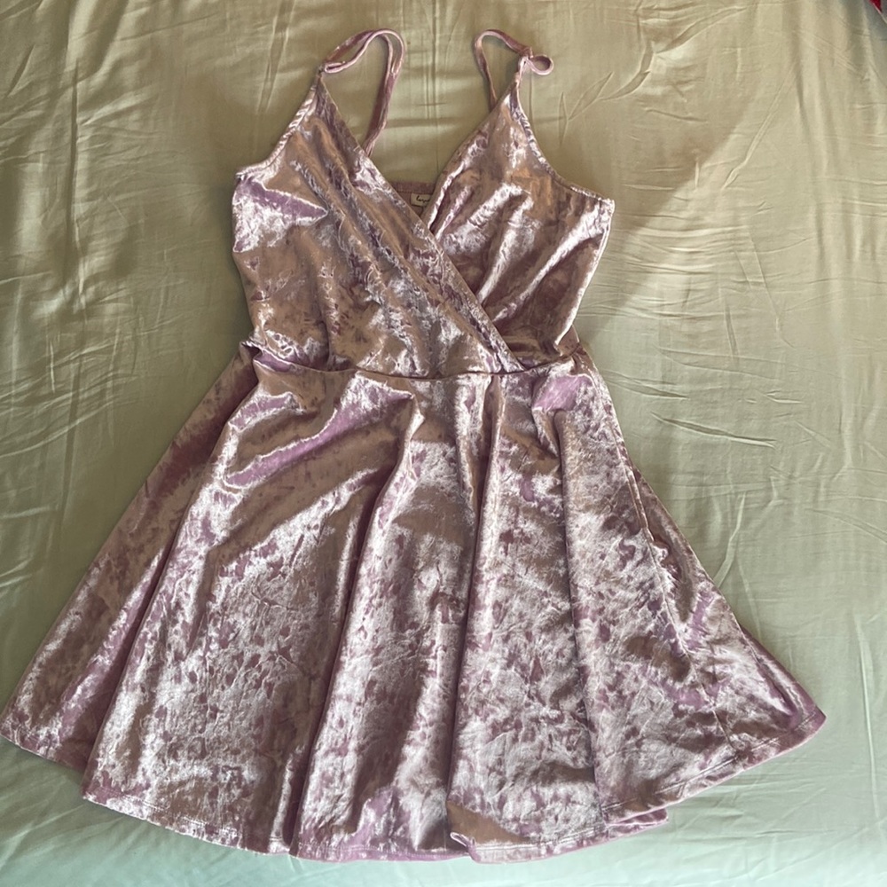 Live Fire Velvet Dress